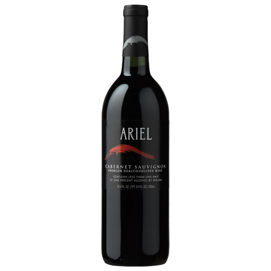 Bottle of Ariel dealcoholized Cabernet Sauvignon