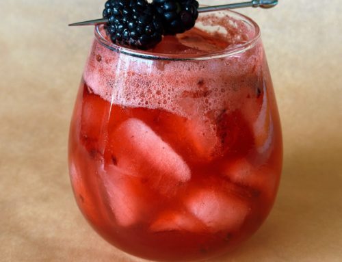 Blackberry Ginger Spritz